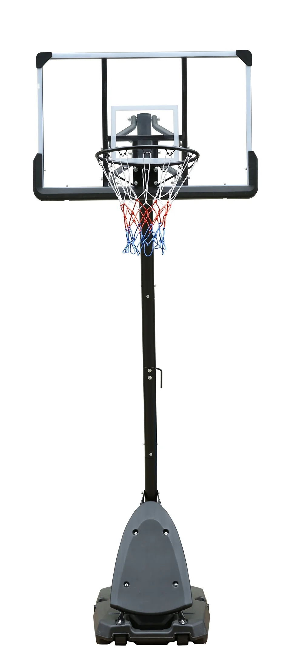 

Use for Outdoor Height Adjustable 7.5 to 10ft Basketball Hoop 44 Inch Backboard Portable Basketball Goal System with Stable Base