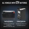Lancol CAT-500 12V Battery Tester 8A Battery Charger Maintainer Fully Automatic Trickle Charge For Lead Acid Lithium Batteries 5