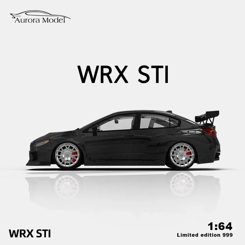 

AuroraModel AM 1:64 WRX STI full carbon limited999 Diecast Model Car