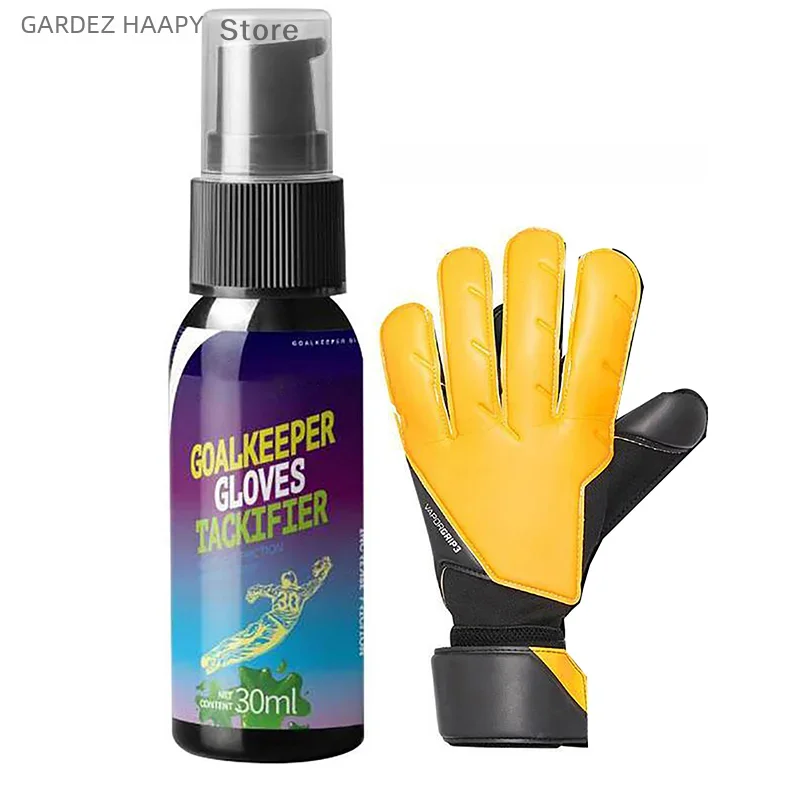 30ml Goalkeeper Glove Baseball Replacement Glove Glue Football Grip Spray For Goalkeeping Gloves Non-slip Enhanced Sticky
