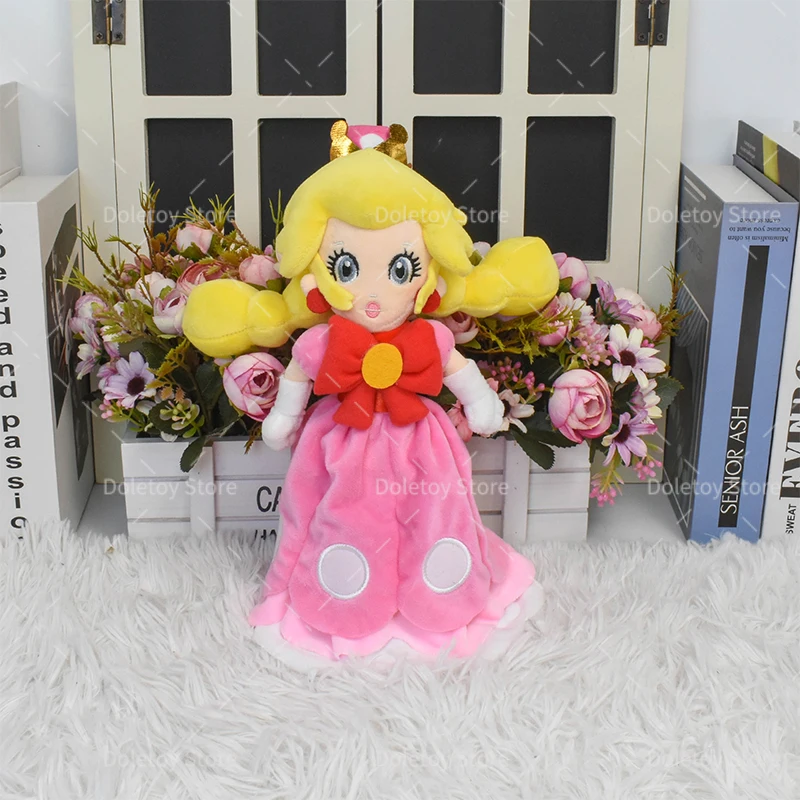 14 Styles Mario Plush Princess Peach Daisy Toadette Rosalina Pauline Baby Princess Toy  Kawaii Stuffed Animal Doll Birthday Gift view 4