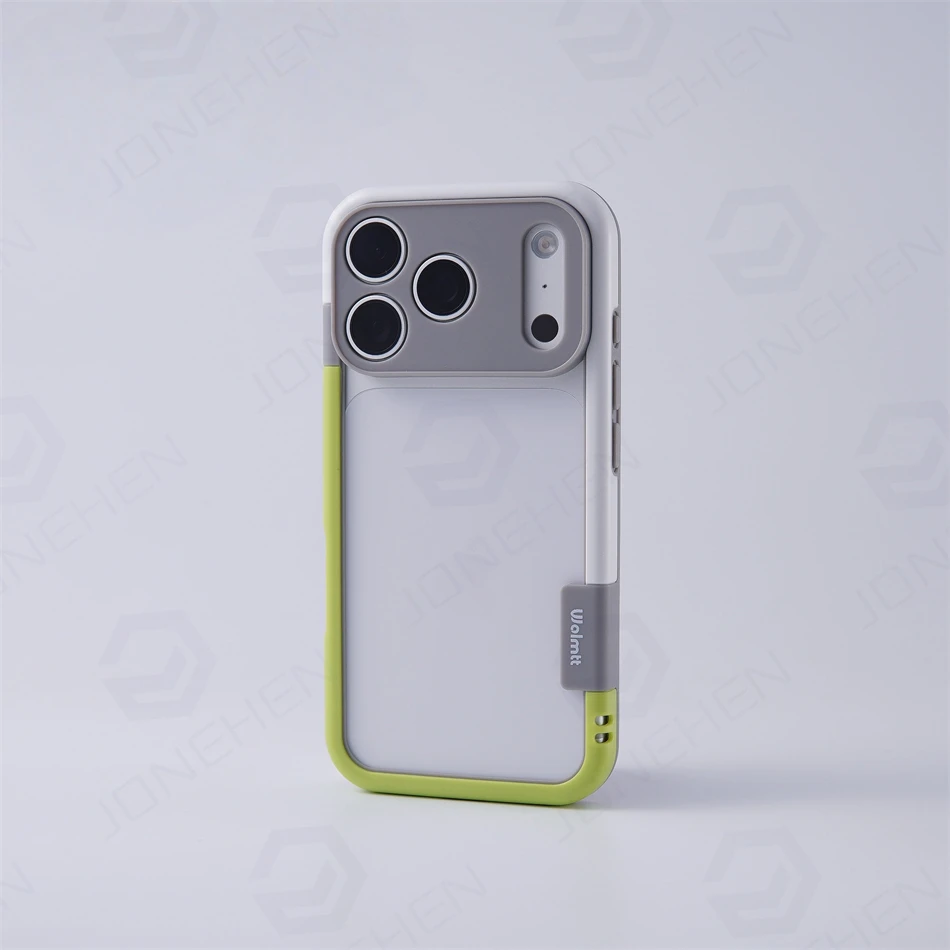 Light Colorful Soft Silicone Bumper Frame with Lens Protection