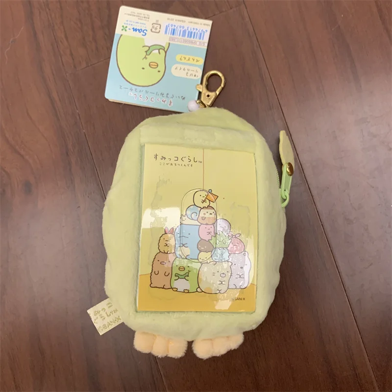 Sumikko Gurashi Plush ID Card Holder Case Anime Kawaii Cute Coin