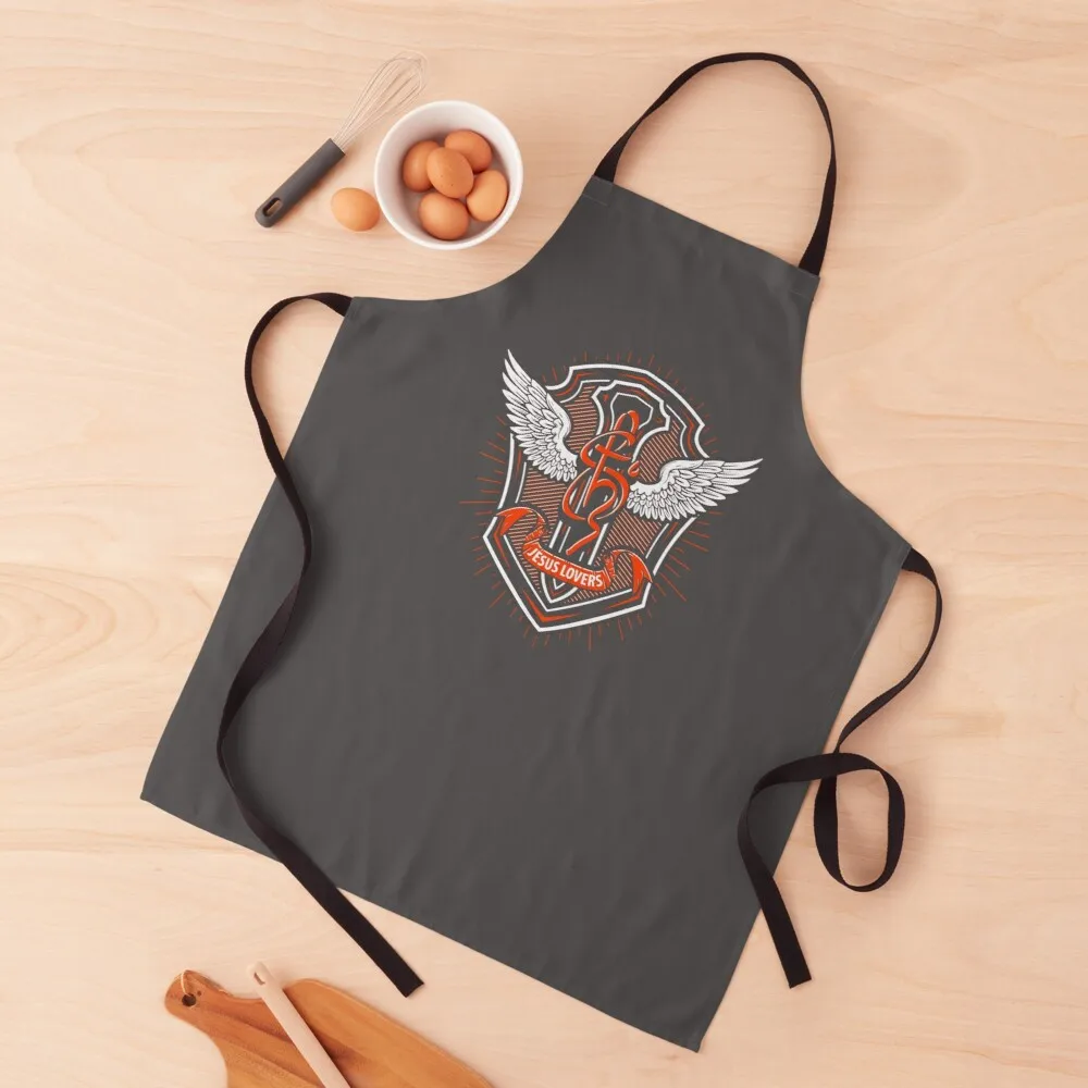 

Shyju Mathew Jesus lovers Eagle Design Apron kitchen apron ladies