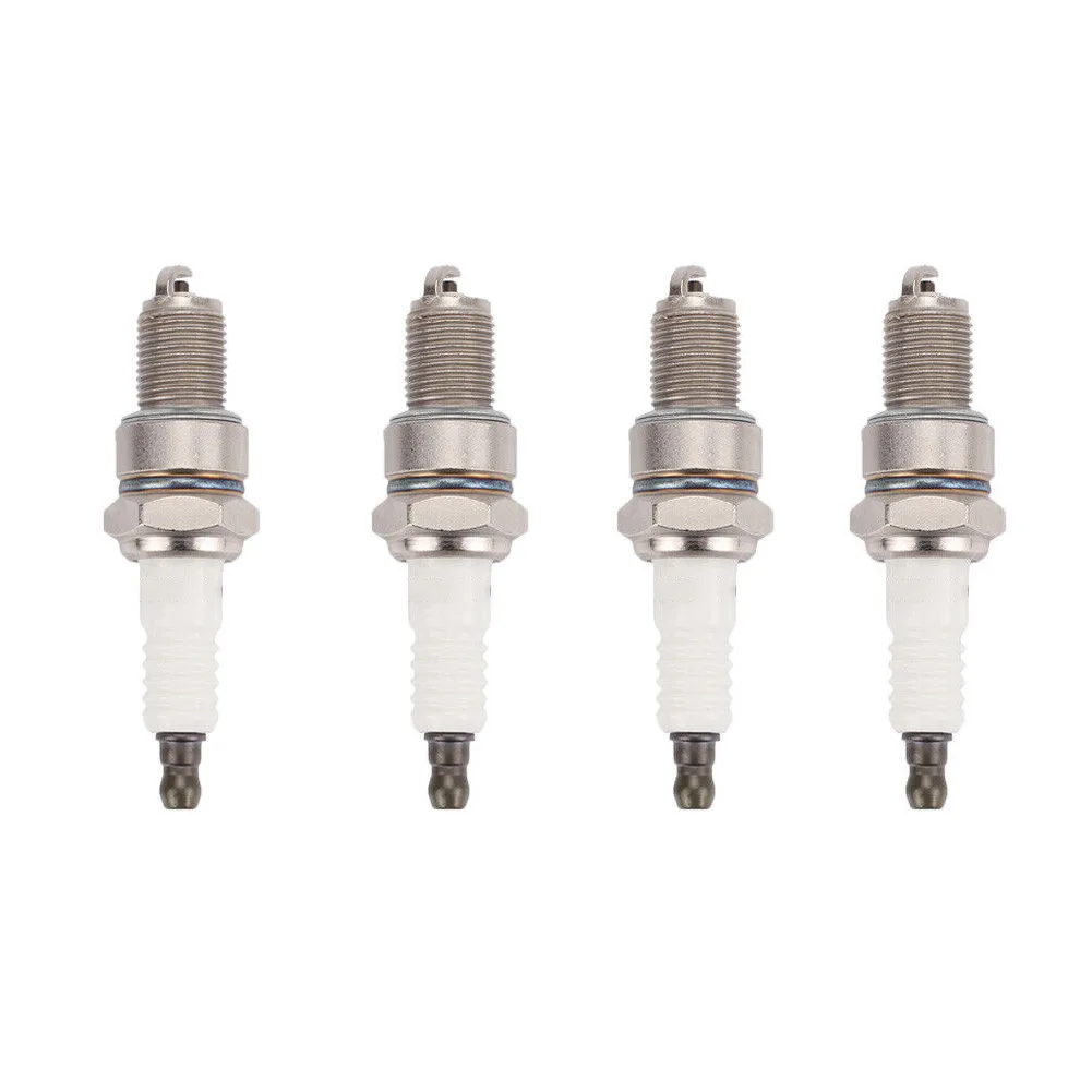 

4 Pcs Spark Plug Replacement Parts 4547 Torch F6RTC (BPR6ES) Plug For GX120 GX160 GX200 Grass Trimmer Garden Tools Accessories