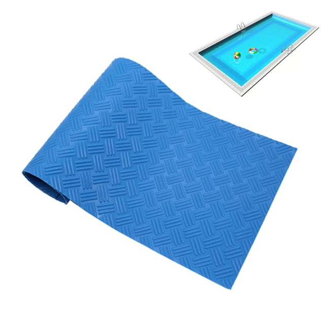 Swimming Pool Anti-Slip Mat Durable And Soft PVC Pool Floor Mat Easy To  Install Pool Liner Thick Non-Slip Comfortable On - AliExpress