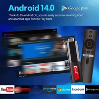 TV98 ATV Mini TV Stick Android 14 TV Stick HDR Set Top Box 8K Video WiFi 2.4/5G Streaming Smart TV Box for Network Media Player - Image 4