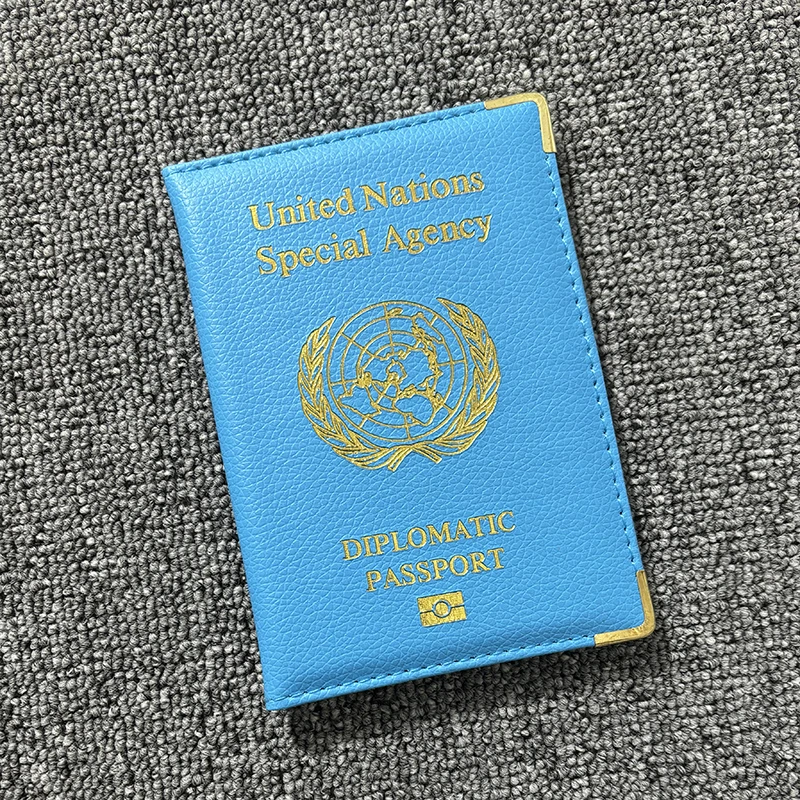Portapassaporto e portafoglio da viaggio in vera pelle di alta