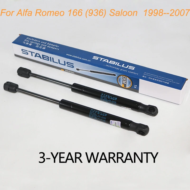 Car-Styling Posteriore Tronco Ammortizzatore Portellone Posteriore Molla A Gas Puntone Per Alfa Romeo 166 (936) Saloon 1998 -- 2007 606 224 24 280Mm
