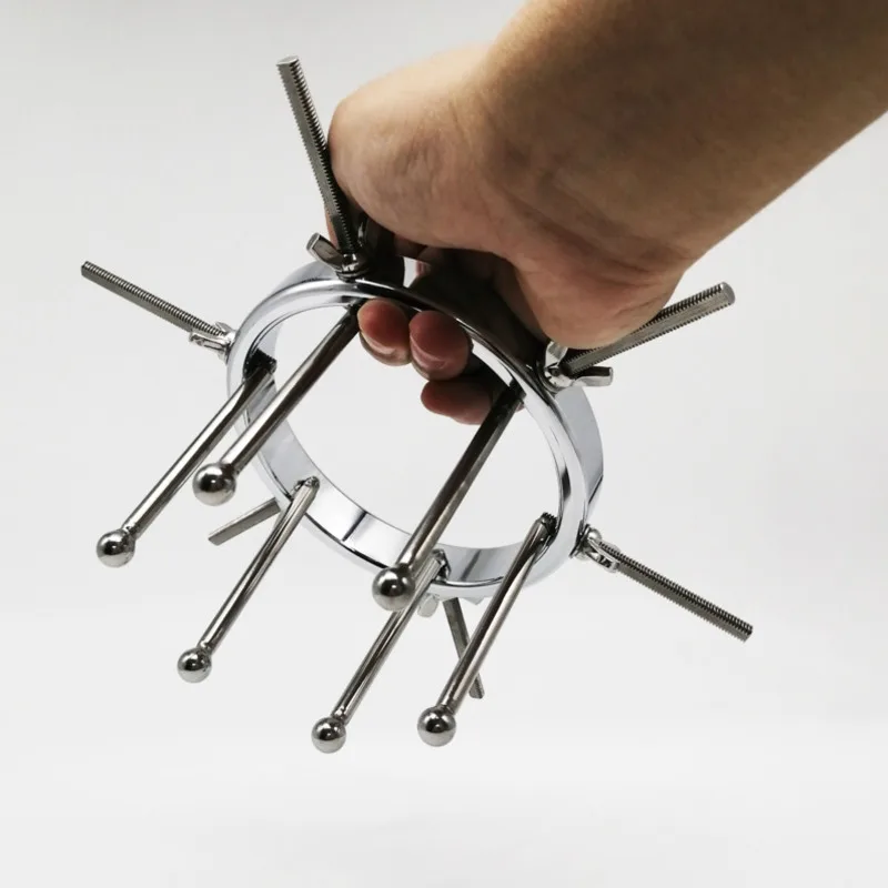 Adjustable Metal Expanding Anal Dilator Hollow Speculum Tunnel Butt Plug Extreme Vaginal Anal Stretcher Sex Toys for Men Women