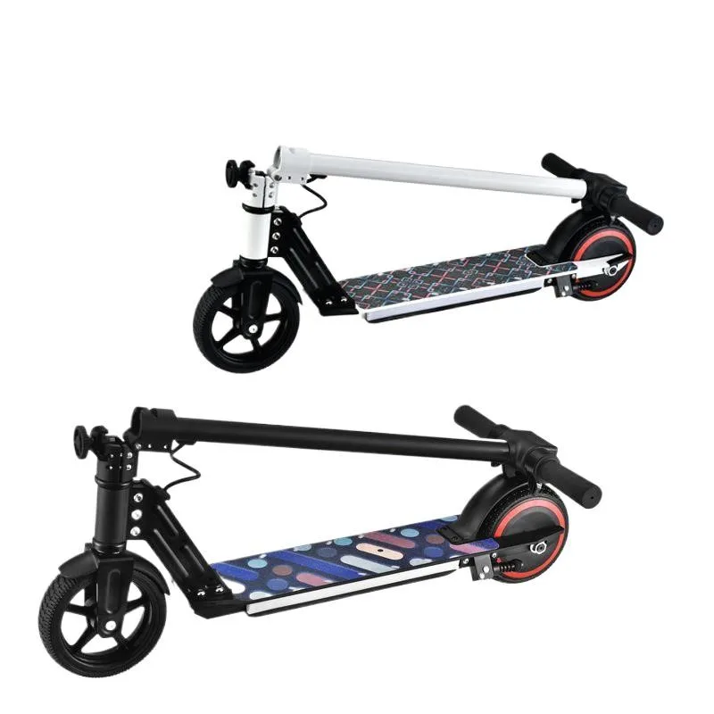 Самокат Електричний Youth Electric Power Scooter Folding Lithium Battery Portable Two-wheel Slide Monipattino Elettrico