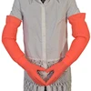 56cm  Dish Washing  Household Scrubbe Repeatable Kitchen Tool  Waterproof Acid and Alkali Resistant Long Rubber Gloves 1