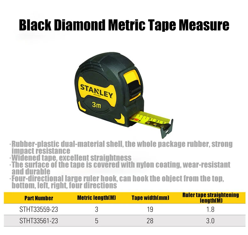 Stanley Tape Measure Black Diamond Shop head.hesge.ch