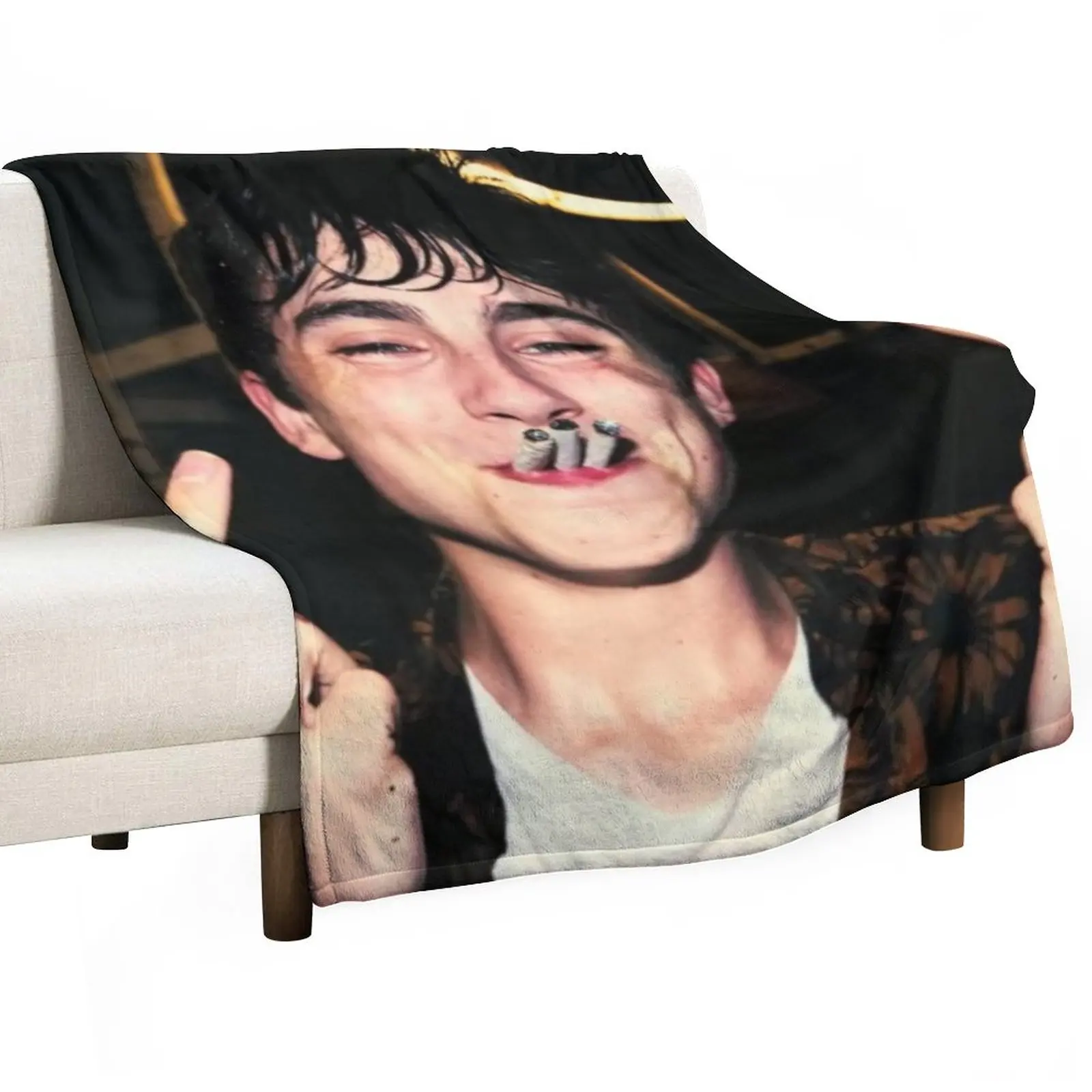 

Эстетическое диванное одеяло для курения, дорожное одеяло, одеяло для сна, свободное одеяло