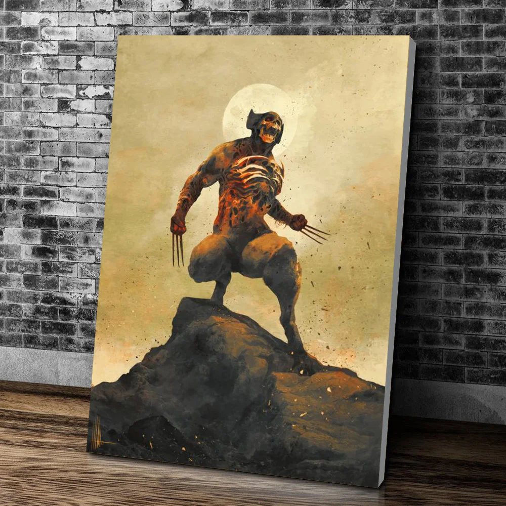 ウルヴァリン WOLVERINE ポスター MARVEL X-MEN ビンテージ 1993 Wolverine Poster! Rare Vintage Original 1990's Marvel Comics