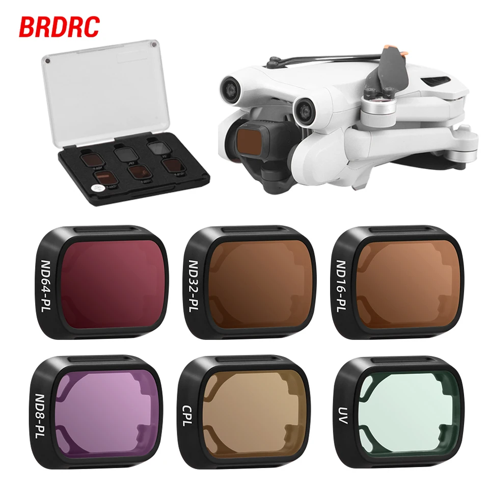 Neewer Juego Filtros Dji Mini Neewer ND CPL Juego De Filtros UV Compatibles Con Dji Air