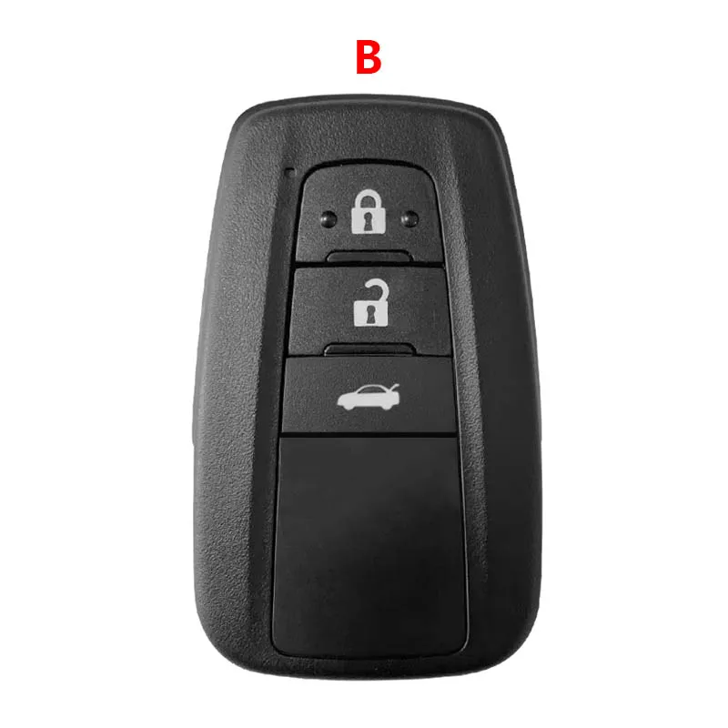 Toyota Corolla smart key 2019+ B2U2K2R 2/3/4 buttons 433MHz 4A chip NCF29A1M 8990H-02050 replacement 3