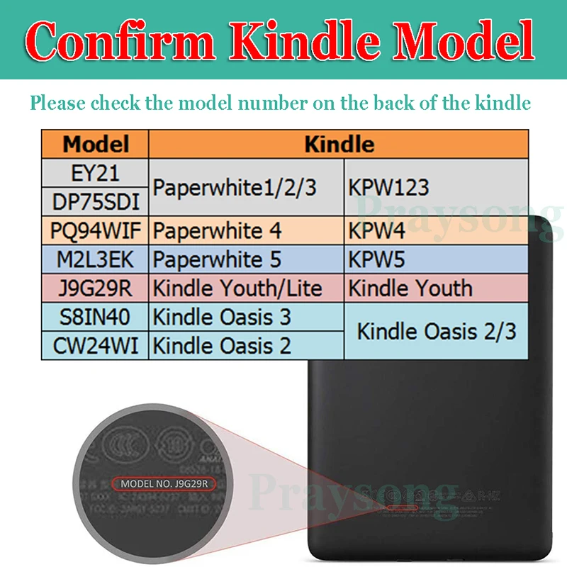 Capa Transparente para Kindle Paperwhite Case 10th 2023 Kpw4 Paperwhite 2023 Kindle Oasis 2023 Lite2023 Capa 321 Suave - Imagem 5