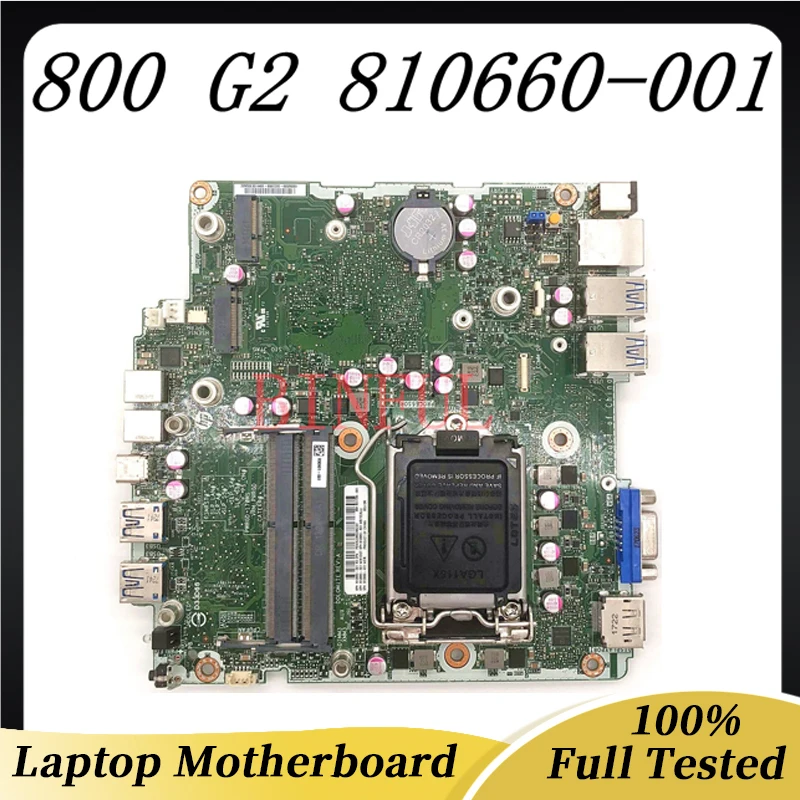 

801739-001 810660-001 810660-501 Free Shipping High Quality Mainboard For HP 800 G2 Laptop Motherboard LG1151 100% Working Well