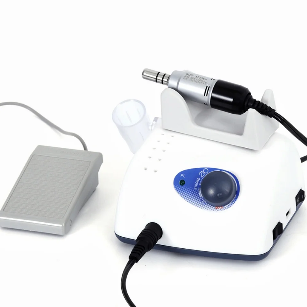 Strong 210 Electric Nail Drill 65W 35000 Machine Cutters Manicure Nail Drill Milling Manicure Pedicure Machine Polish Nail File 3