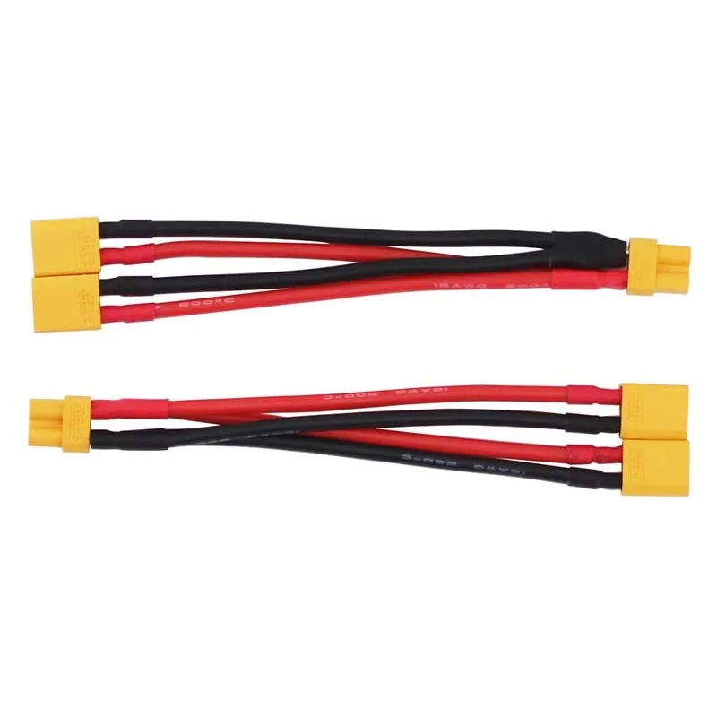 Câble parallèle XT30 10cm 18AWG pour chargeur batterie drone