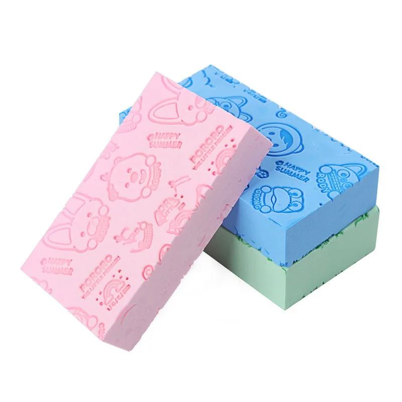 Kids Adult Bath Sponge Exfoliating Cleaning Shower Brush Dead Skin Removing Body Scrubber for Baby Shower Sponge Ball