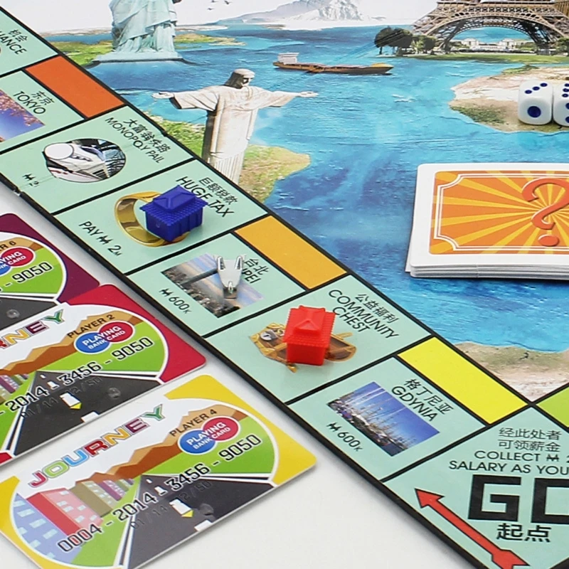 Scacchi Puzzle Giochi Da Tavolo Per Bambini Adulti Booster Packs Chess House Hotel Card Game Family Party Gioco Da Tavolo Regali Giocattolo