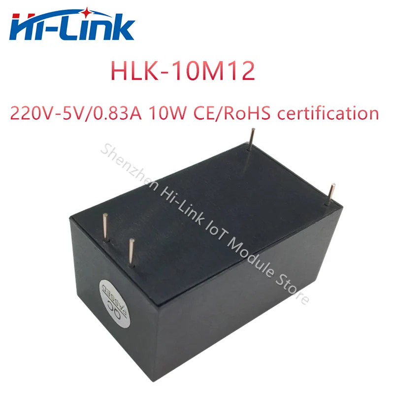 Intelligent Household AC DC 10W HLK-10M12 12V 0.83A Switch Power Supply Module Converter High Safety Isolation