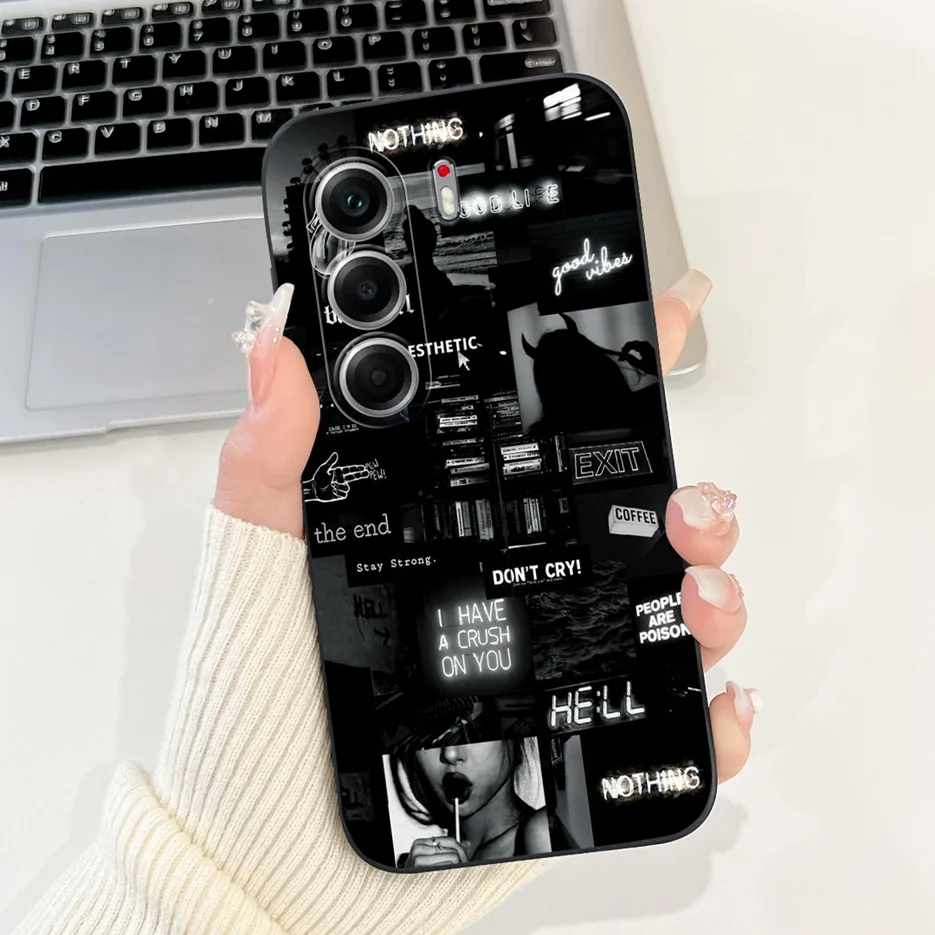 Cute Cartoon Soft TPU Phone Case - Stylish Protective Back Cover Coque
