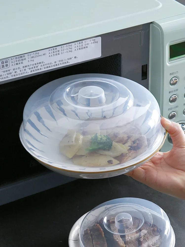 Microwave Oven Special Heating Utensils Bowl Cover Refrigerator round Plastic Transparent Anti-Oil Splash Fresh Cover Bowl food cover,fresh keeping cover,microwave cover,preservation cover,bowl cover