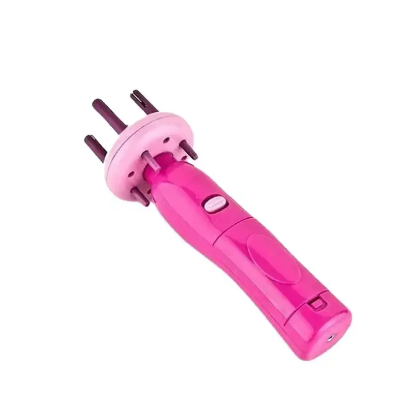 Professioanl Women Portable Electric Automatic DIY Hairstyle Tool Braid Machine Hair Weave Roller Twist Braider Device Kit