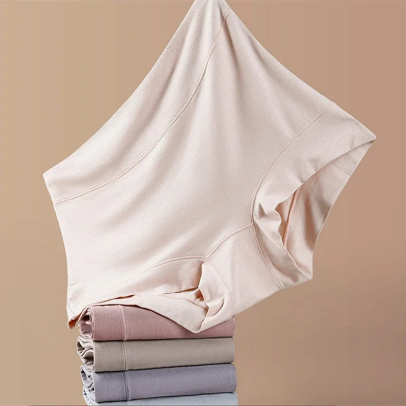 Женское нижнее белье, трусики из модала в стиле 60-х годов для женщин, женское нижнее белье с высокой посадкой, трусы, уютные трусы, безопасные шорты