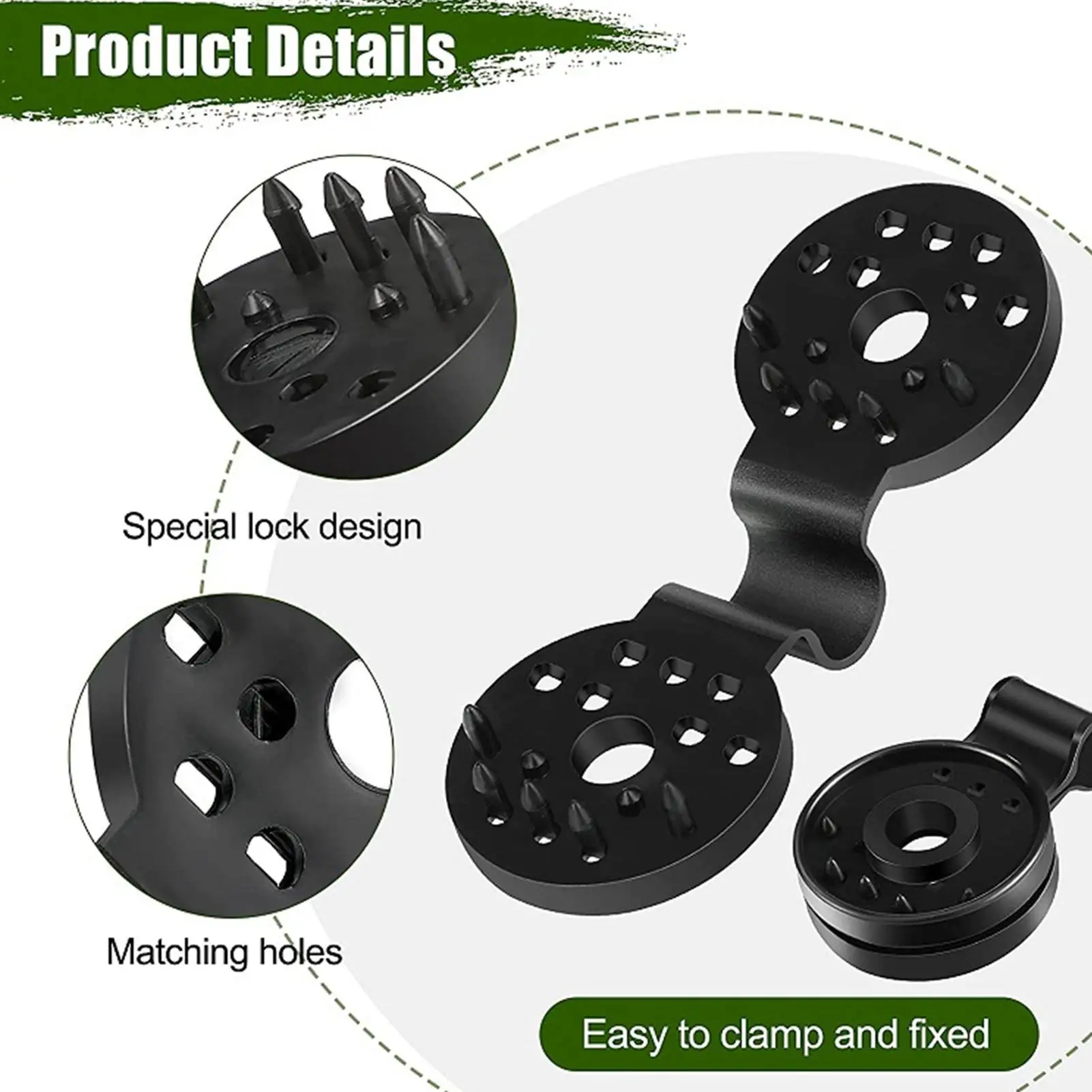 10pcs Sunshade Clips, PE Sun Shade Net Clips, Round Shade Cloth Clips, Greenhouse Film Clip, Agriculture Sun Shade Net Clips
