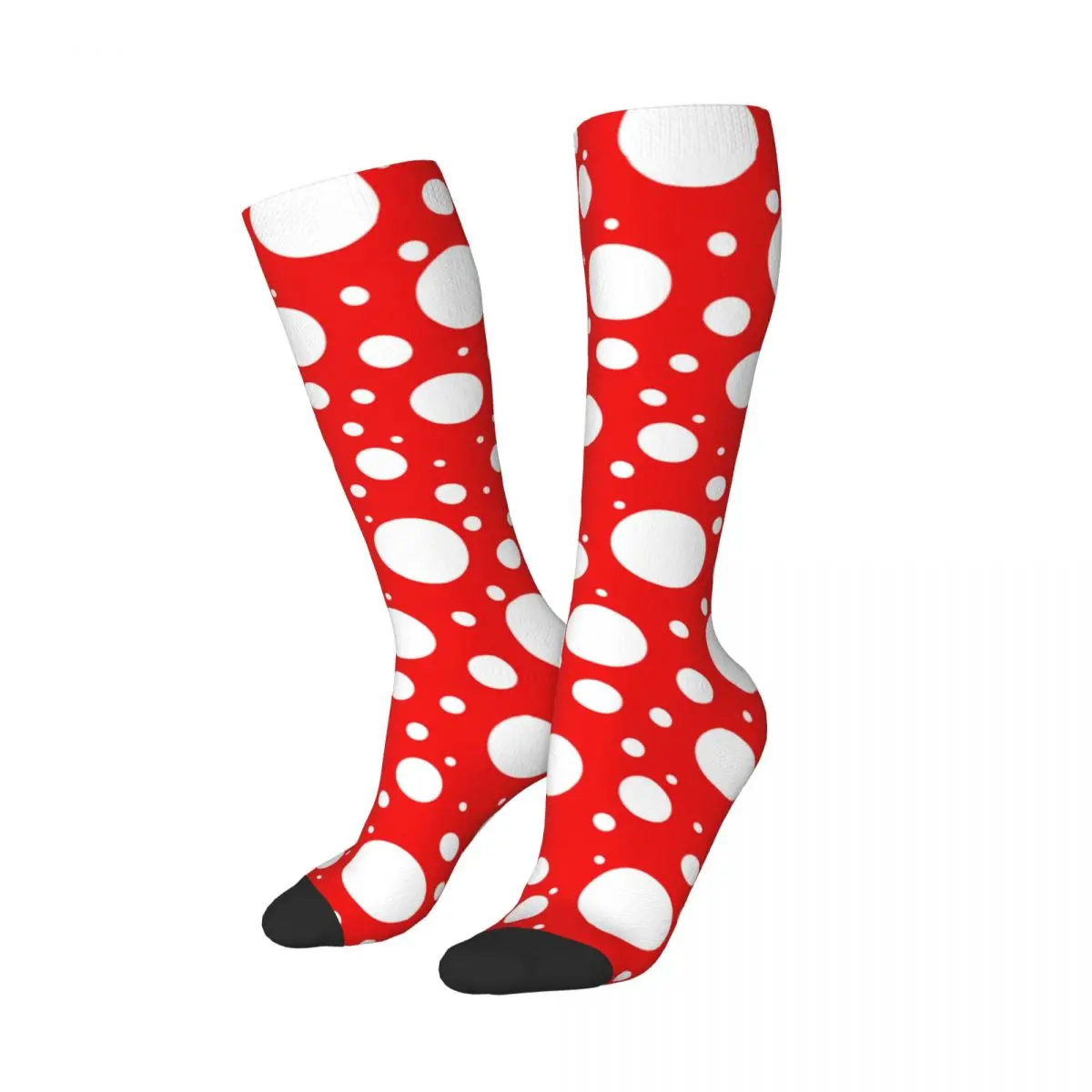 

Японская художница Yayoi Kusama вдохновленные точки длинные носки повседневные абстрактные длинные носки новинка носки выше икры подарок на день рождения