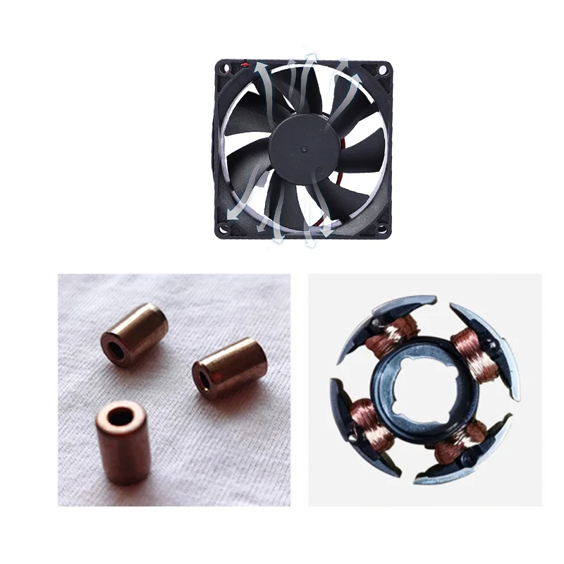 Computer Cooling Fan Industrial Cooling Fan Mini Fan 12v 24v 5v Sleeve Bearing Brushless Motor 120mm 80mm 40mm