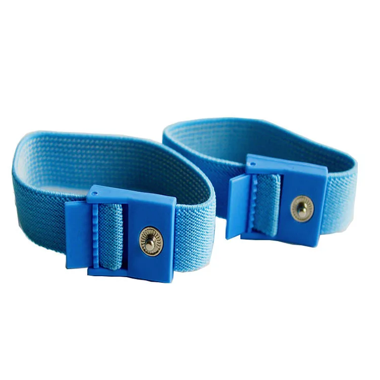 Conductive bracelet Adjustable Wrist Strap Band for Tens DDS Meridian massage instrument with 3.5mm snap