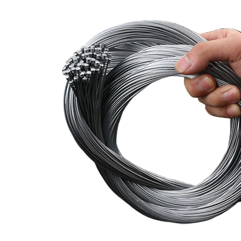 High-Performance Stainless Steel Bicycle Brake and Gear Shift Cable Set (5pcs)