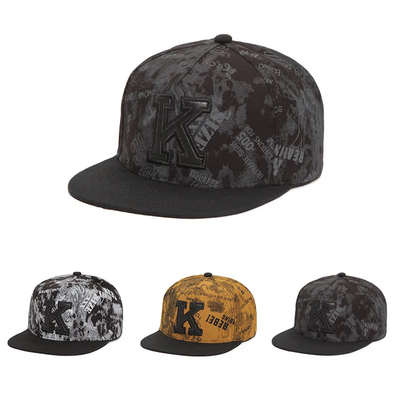 

Hip hop baseball hat hat flat along hip hop style hip hop hat Korean duck cap hip hop trend personality flat brim hat