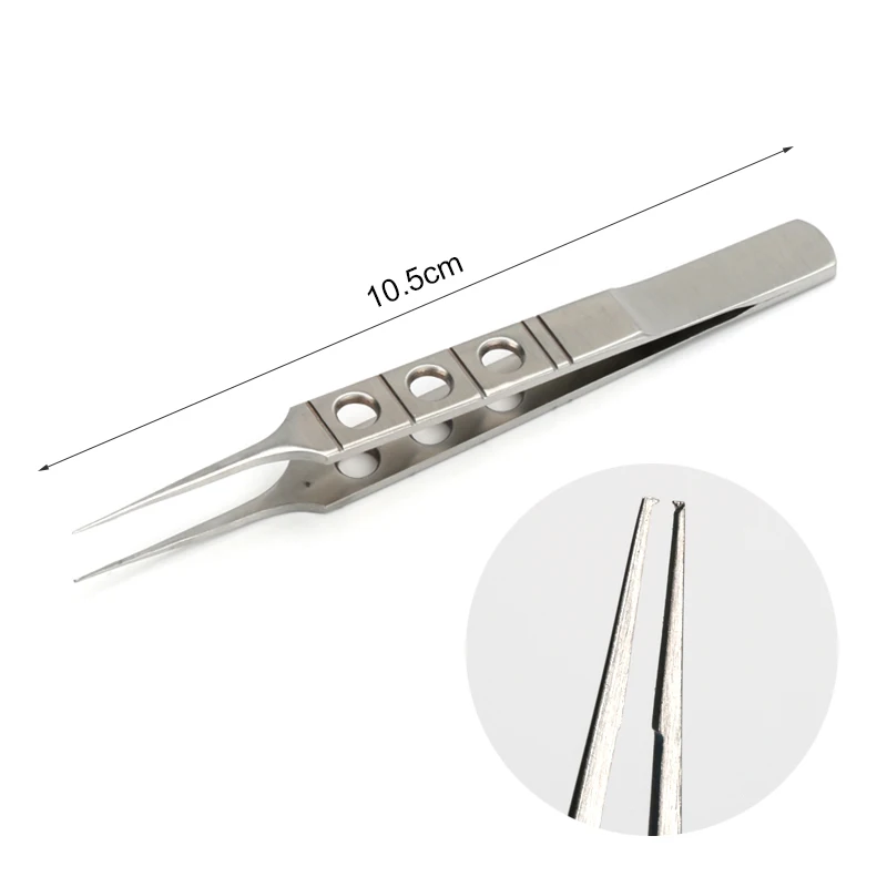 

11cm forceps ophthalmic micro scissor tweezer Titanium microsurgical instruments Eyelid forceps ophthalmic