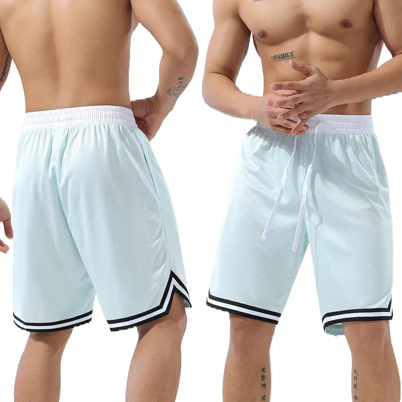 Men Sport Shorts Quick Drying Loose Sportwear Tennis Basketball Soccer Training Sweatpants Breathable Workout Pants