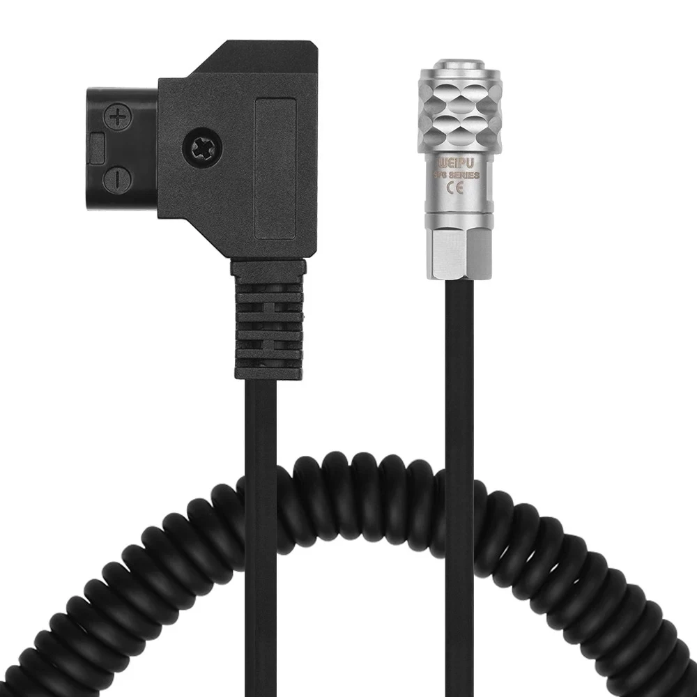 Power Cable D-Tap to BMPCC 4K 2 Pin Locking For Blackmagic Pocket Cinema Camera 4K for Sony V Mount Battery