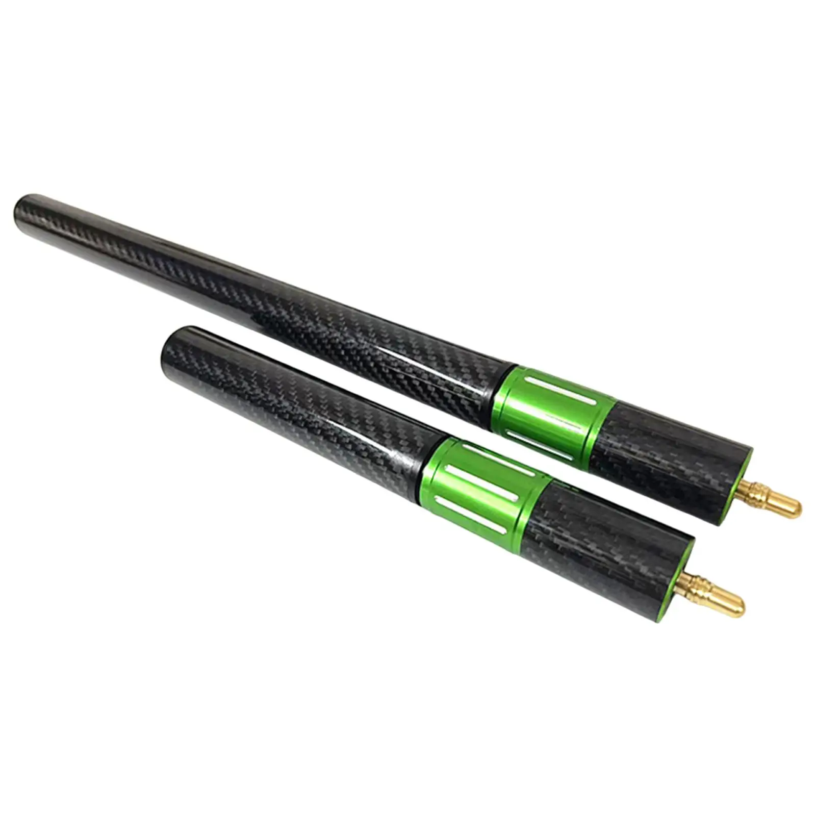 2x Pool Cue Extender Telescopic Cue Lengthener for Snooker Practice Athlete