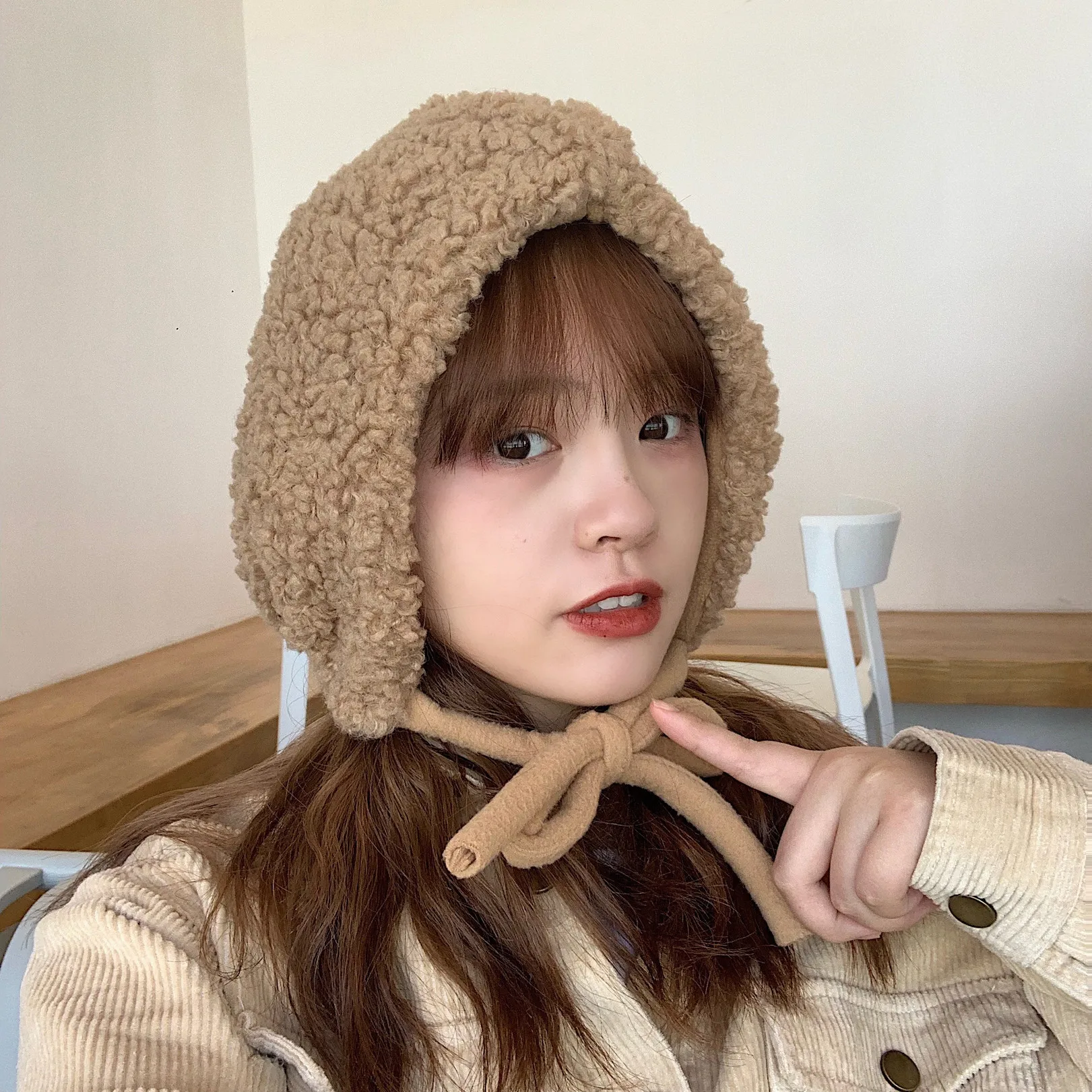 Artificial Fur Winter Hats Hat with Earflaps Hat Russian Winter Caps Fur Hood Hat Women's Bomber Hats Warm Beanies Cap Panama 2
