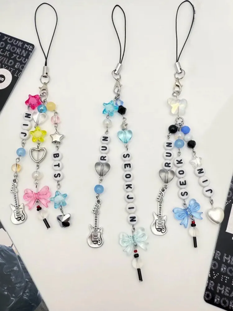 Jin Run Seokjin Echo EP World Tour inspired phone charm