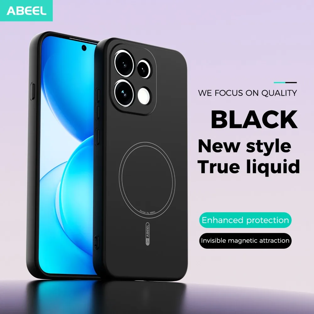 Smooth Liquid Silicone Shockproof Case - ABEEL Back Panel