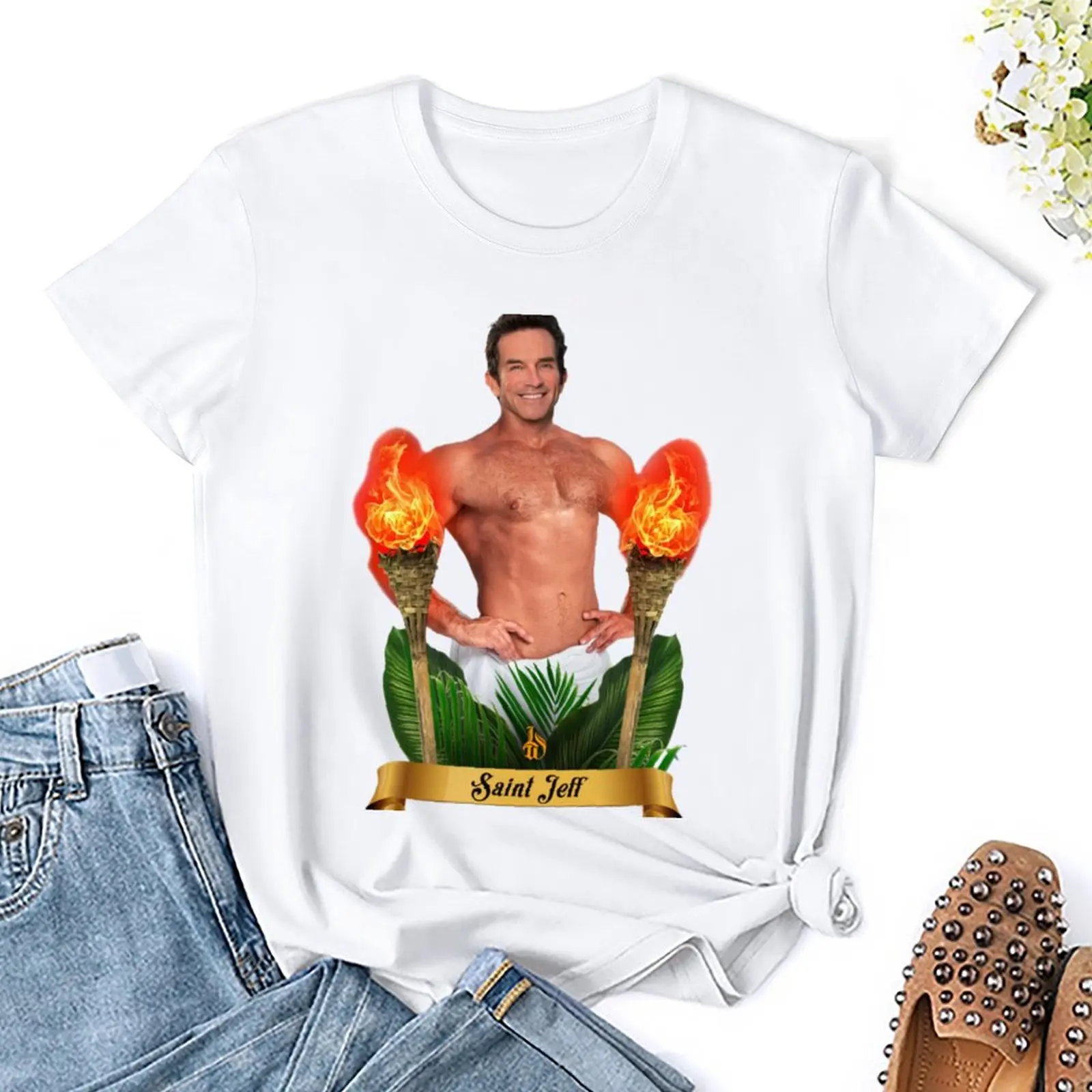 Фото Женская футболка с коротким рукавом Saint Jeff Probst №3