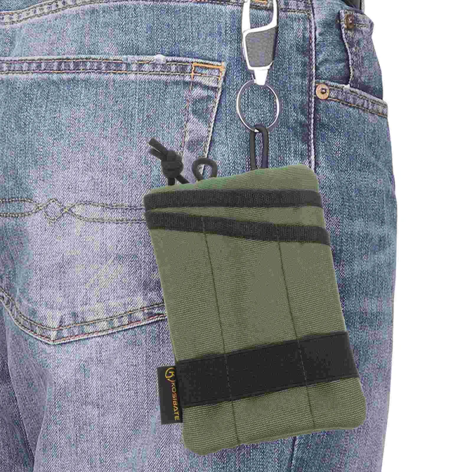

Storage Bags Belt Pouches Men Shoulder Strap Pocket Oxford Cloth Multi-purpose Small Travel Waist Coin Purse Running