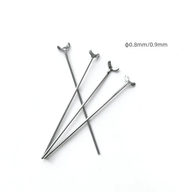 

20Pcs Dental Ball Retainer J Clasp Oblique Clasps Bars 0.9/0.8 Y-Type Fit Scheu