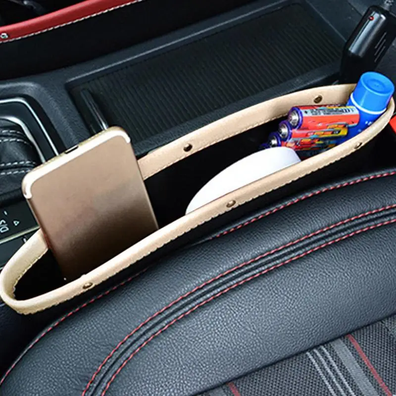 Car Seat Gap Filler High Quality Material Designed To Be An Extra Storage Space Seat Gap Filler Easy To Install For Cars