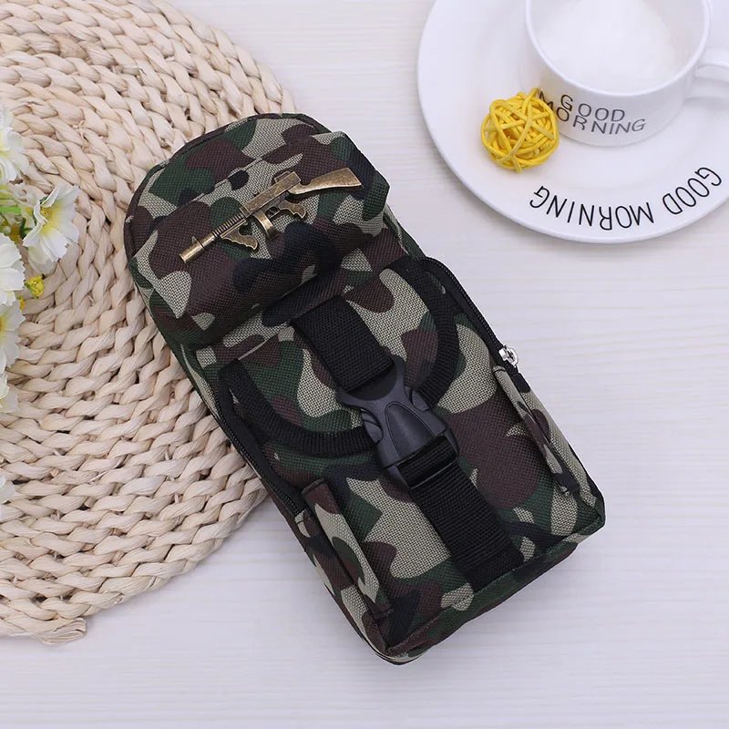 Creative Camouflage Canvas Pencil Case